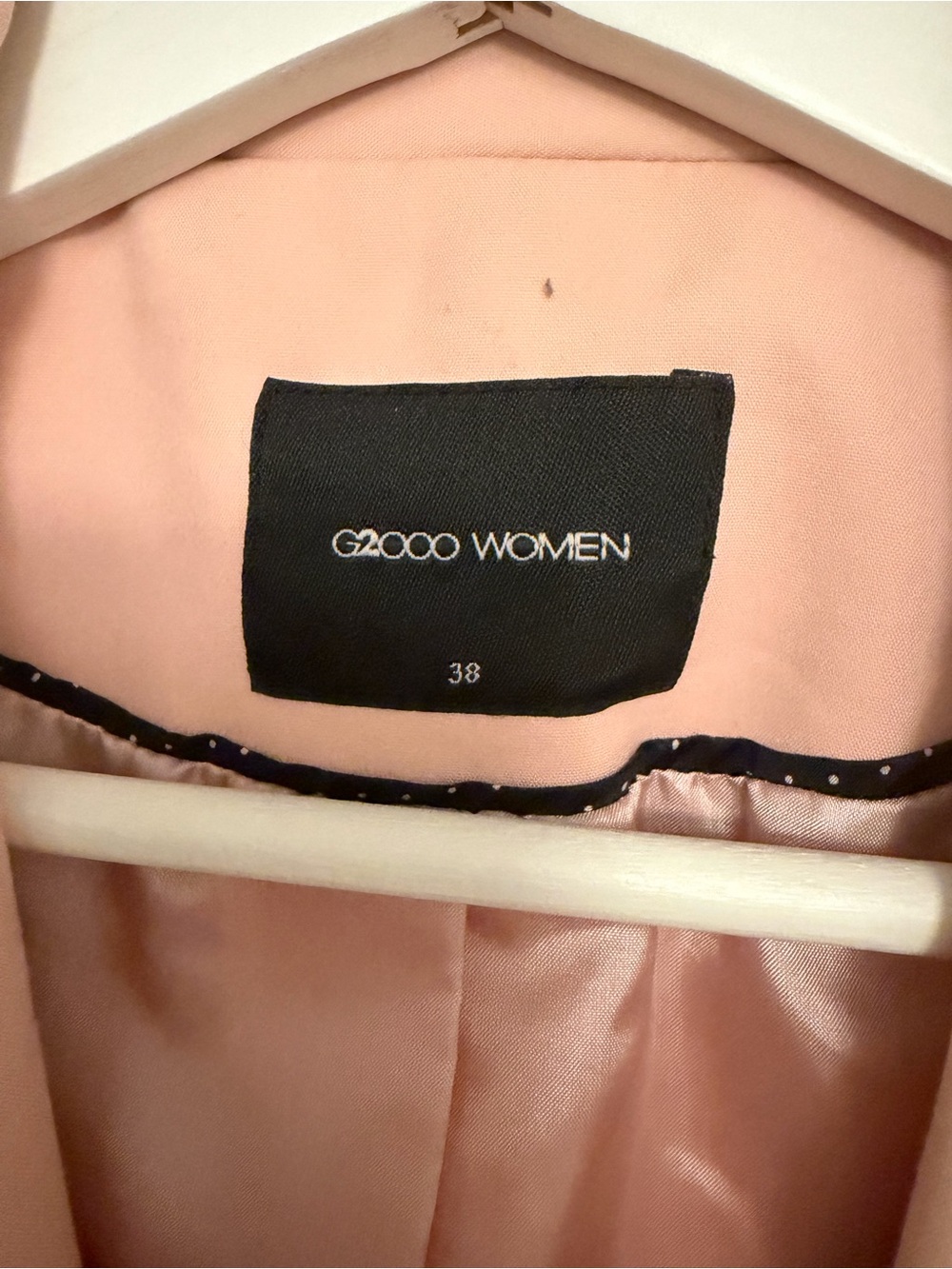 G2000 Blush Pink Tailored Single-Button Blazer - Picture 2 of 3